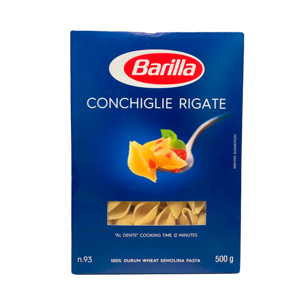 ماکارونی صدفی باریلا ۵۰۰ گرمی barilla conchiglie rigate