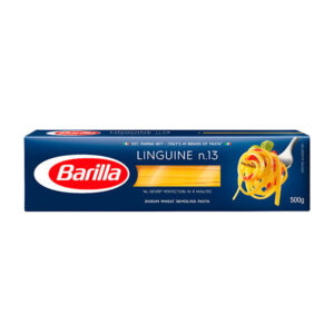 ماکارونی باریلا ۵۰۰ گرمی رشته ای barilla linguine n.13