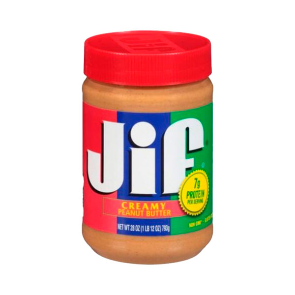 کره بادام زمینی جیف قرمز ۴۵۴ گرمی jif