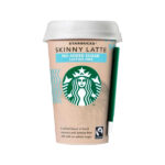 نوشیدنی استار باکس لیوانی اسکینی لاته شوگر فری ۲۲۰ میل STARBUCKS