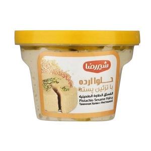 حلواشکری 500 گرمی ارکیده با مغز پسته شیررضا