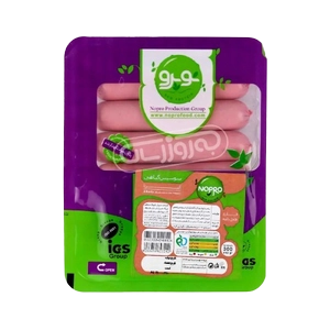 سوسیس آلبرتا ( قارچ و فلفل دلمه ای )وکیوم 300 گرمی گیاهی نوپرو