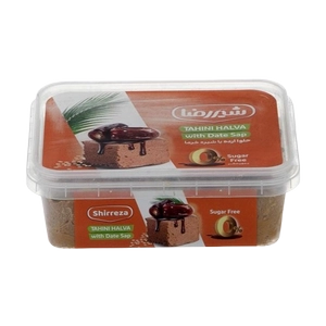 حلوا ارده با شیره خرما 400 گرمی شیررضا