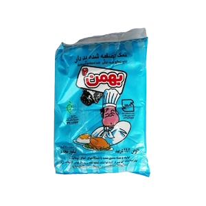 نمک تصفیه شده ید دار 700 گرمی بهمن