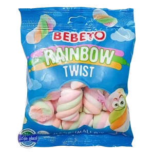 مارشمالو ببتو 70 گرمی رینبو