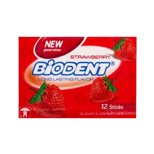 آدامس توت فرنگی بایودنت