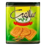 بیسکویت با طعم هل و تزئین شکر 1200گرم سلامت