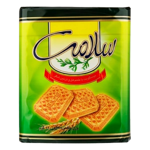 بیسکویت با طعم هل و تزئین شکر 1200گرم سلامت