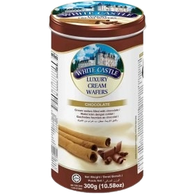 شکلات قوطی فلزی وایت کستل 300 گرمی