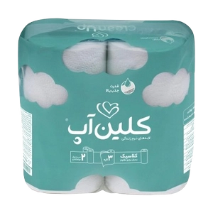 دستمال حوله 2 قلو کلین آپ