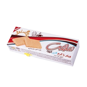 ویفر شیر قهوه 140گرم سلامت