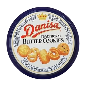 کوکی کادویی فلزی دانیسا375گرم