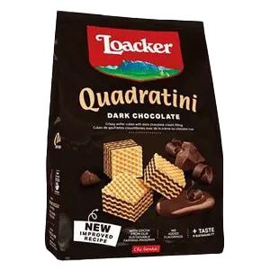 ویفر شکلات تلخ 125 گرمی کیسه ای لواکر