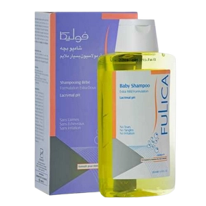 شامپو بچه فولیکا 200 گرم بسیار ملایم تهران بوران