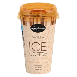 آیس کافی 230 میل لندسا لیوانی وانیلی vanilla ice coffee landessa