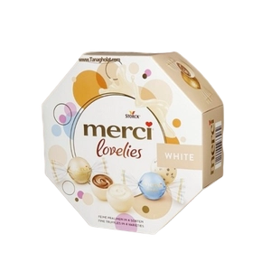 شکلات سفید مرسی لاولیز 185 گرمی