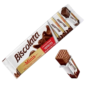 بیسکوییت ویفر شکلاتی 117 گرم بیسکولاته مینیز