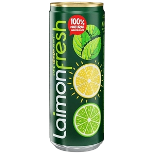 نوشیدنی موهیتو لایمون فرش 330 میل لیمو نعنا قوطی فلزی