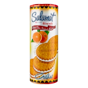 بیسکویت کرمدار پرتقالی 400گرم سلامت