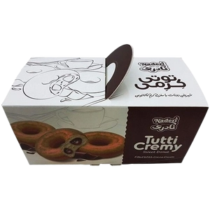 دونات توتی کرمی کاکویی5 عددی نادری