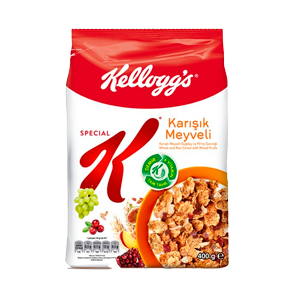 کرن فلکس اسپیشیال K شکلاتی 400 گرمی کیسه ای