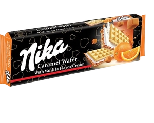 ویفر کاراملی نیکا پرتقالی 133 گرمی ویتانا