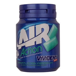 آدامس 67 گرم قوطی نعناعی ایر اکشن ویویدنت