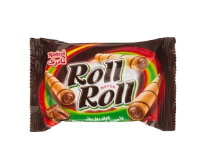 ویفر رول با مغزی کرم طعم قهوه نادری