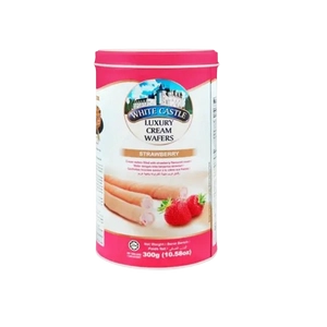 شکلات وایت کاستل توت فرنگی 300 گرمی قوطی فلزی