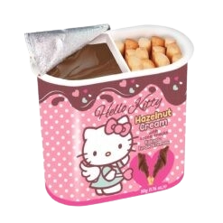 بیسکوئیت چوبی و شکلات 50 گرم هلو کیتی