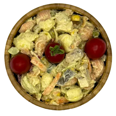 سالادماکارونی با ژامبون ویژه درنا