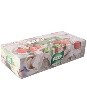 دستما کاغذی جعبه ای سرو150 برگ دولا