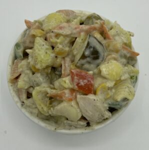 سالادماکارونی با مرغ ویژه درنا