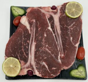 استیک تی بون مرینیت شده گوساله