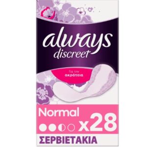 نوار بهداشتی ۲۸ عددی دیسکریت جعبه سفید Always