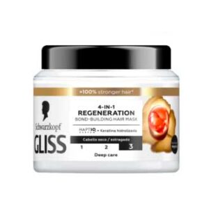 ماسک مو کاسه ای ۴۰۰ میل ترمیم کننده مو گلیس REGENERATION