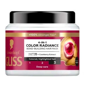 ماسک مو ۴۰۰ میل کاسه ای مناسب موهای رنگ شده گلیس مدل Color Radiance